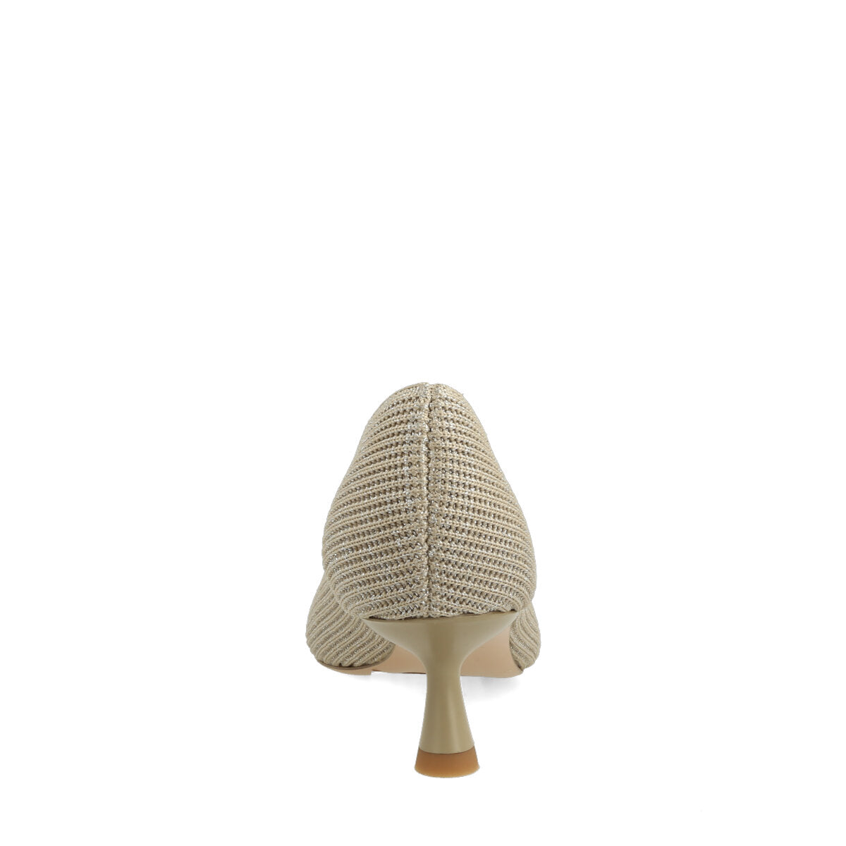 1003.01.7FK.BGSLV — DECOLTE' IN FLYKNIT BEIGE/ARGENTO