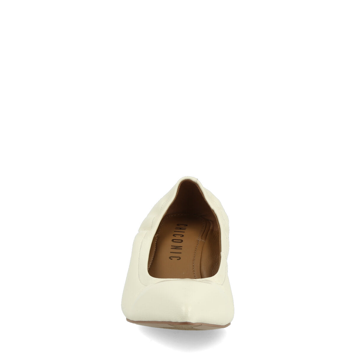 035.01.7CP.OW — DECOLTE' IN CAPRETTO OFF WHITE