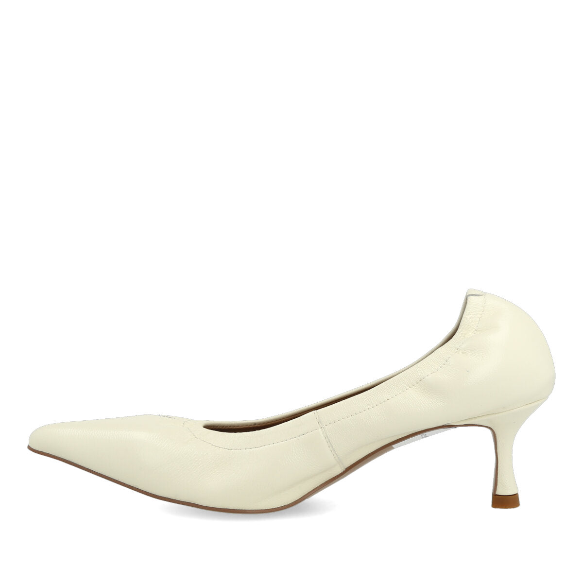 035.01.7CP.OW — DECOLTE' IN CAPRETTO OFF WHITE