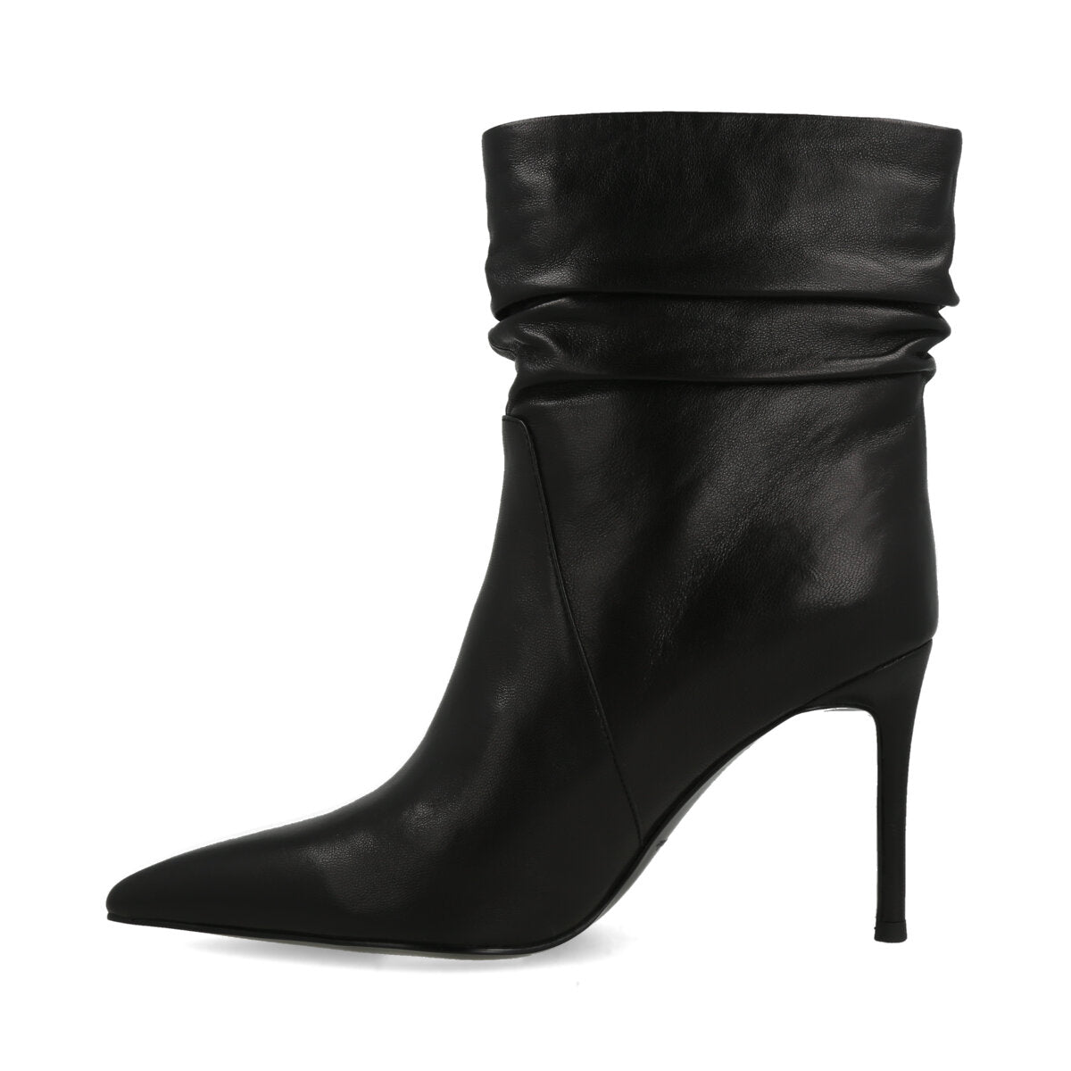 337.02.26NP.BLK — TRONCHETTO IN NAPPA NERO