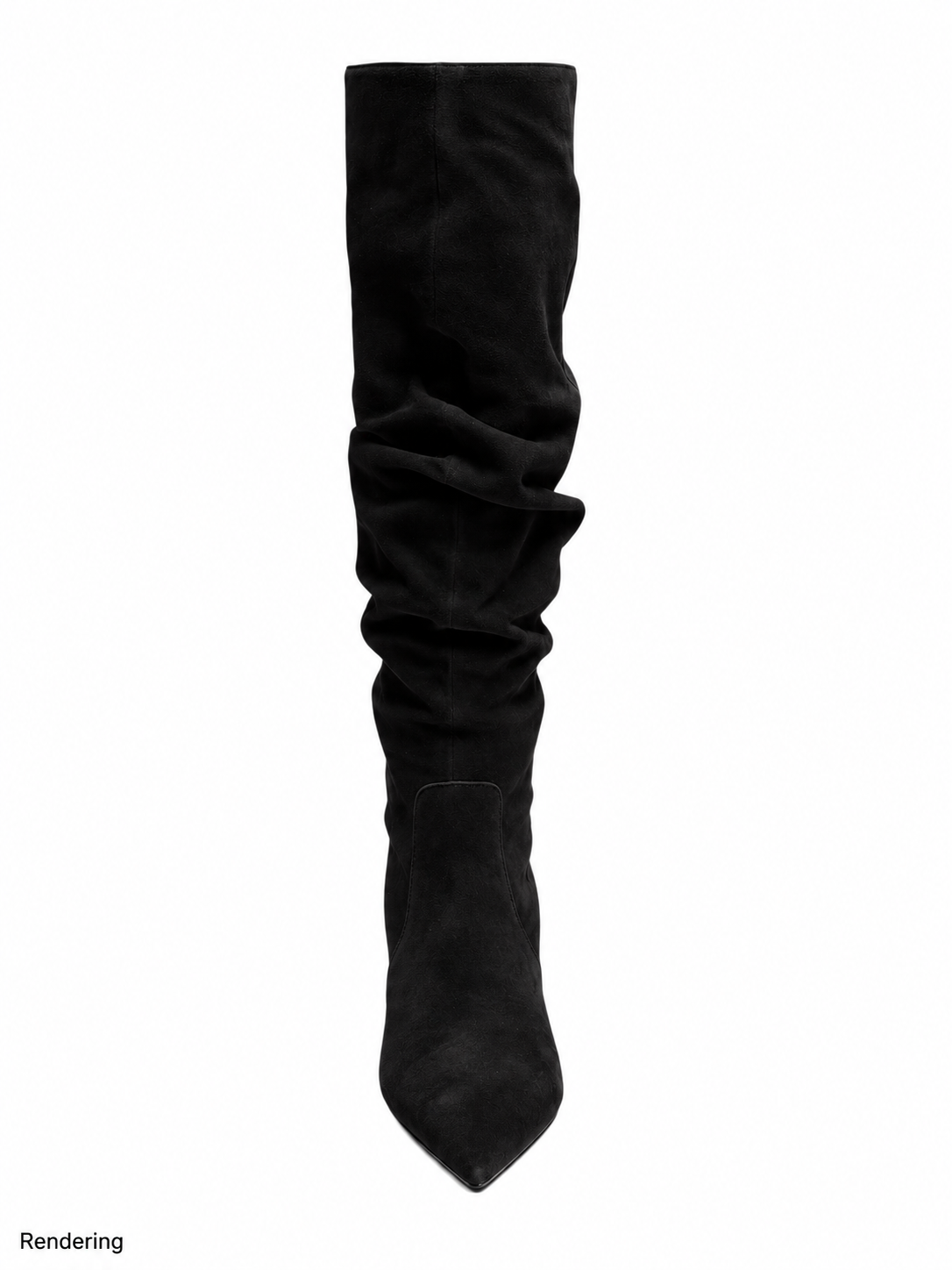 350.02.26CM.DKB — STIVALE IN CAMOSCIO T. MORO - JULI PASCAL