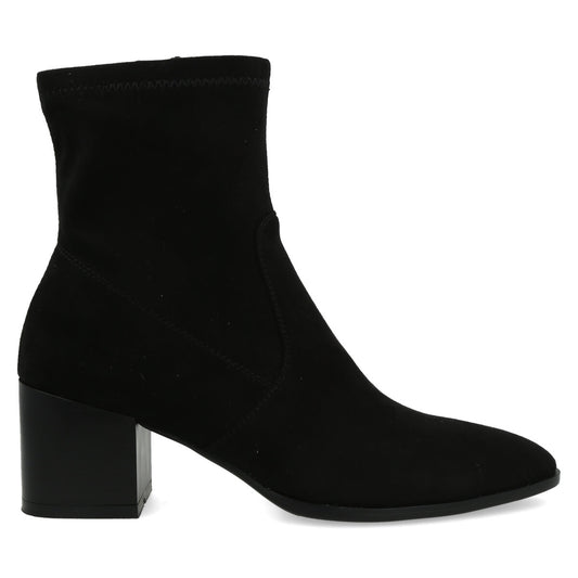 617.02.25S.BLK — TRONCHETTO IN ECO SUEDE BLACK