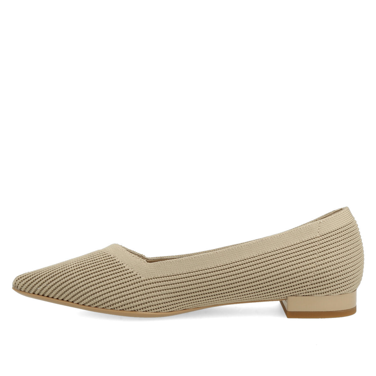 1001.01.7FK.BGE — DECOLTE' IN FLYKNIT BEIGE