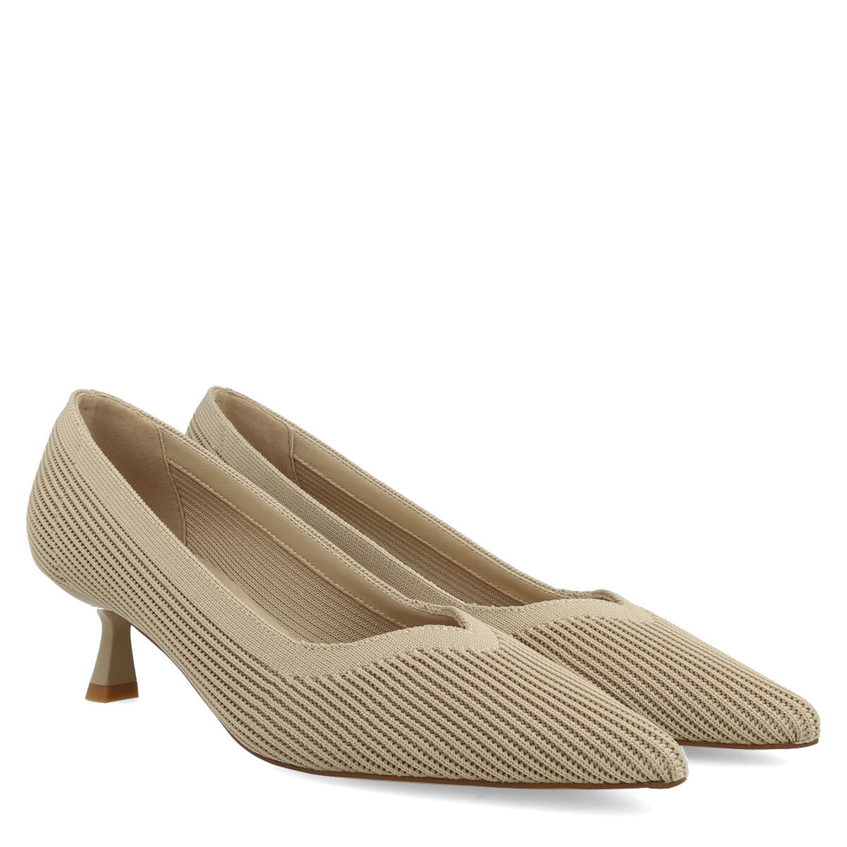 1003.01.7FK.BGE — DECOLTE' IN FLYKNIT BEIGE