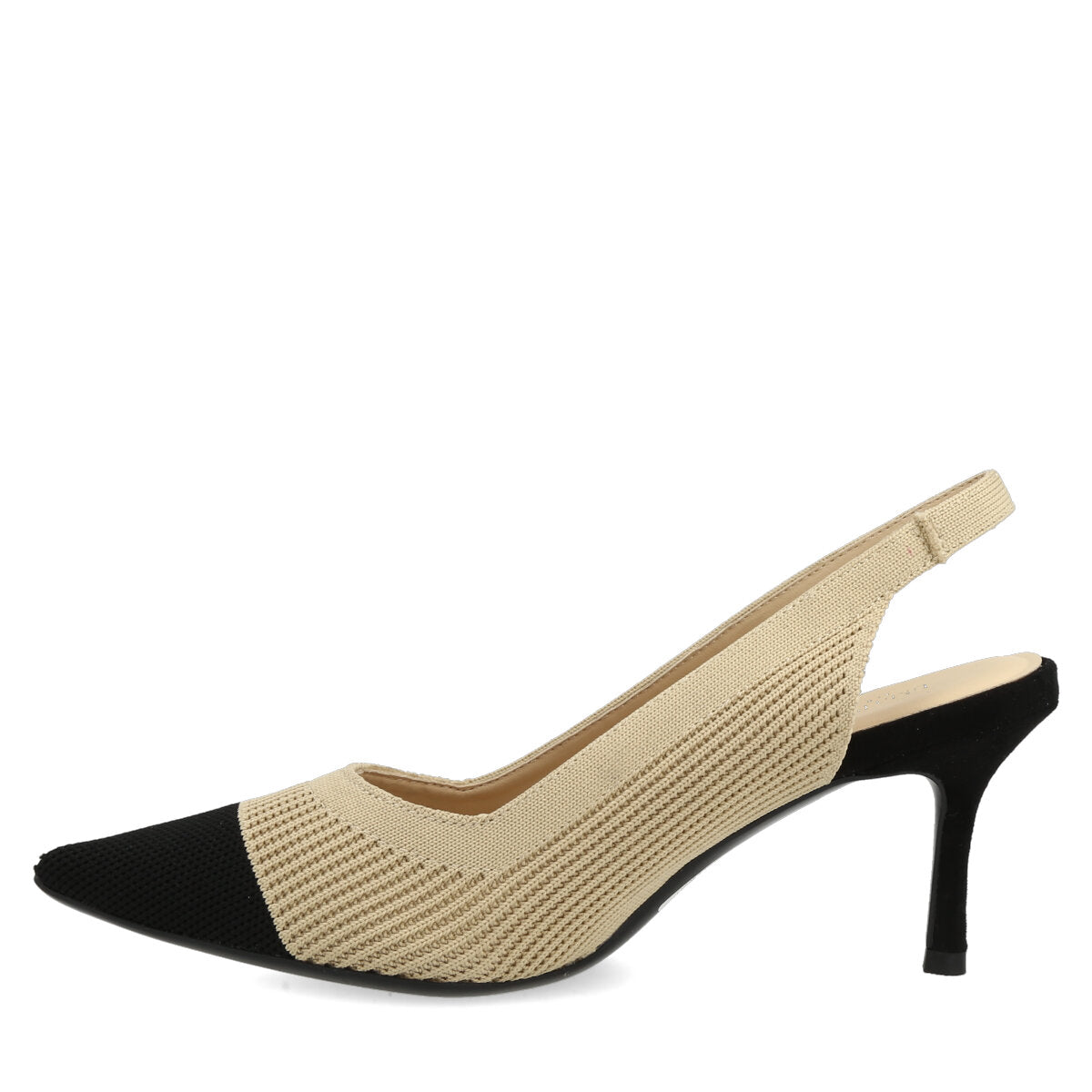 509.01.26BLKBG — CHANEL IN FLYKNIT  BLACK/BEIGE