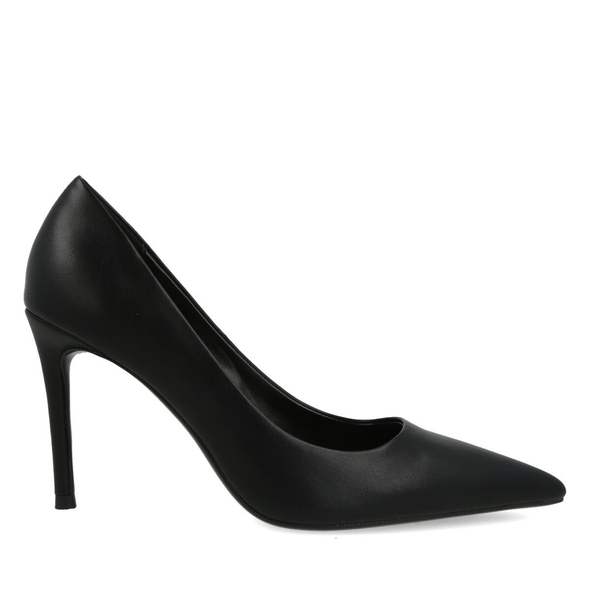 528.02.25P.BLK — DECOLTE' IN ECO LEATHER NERO