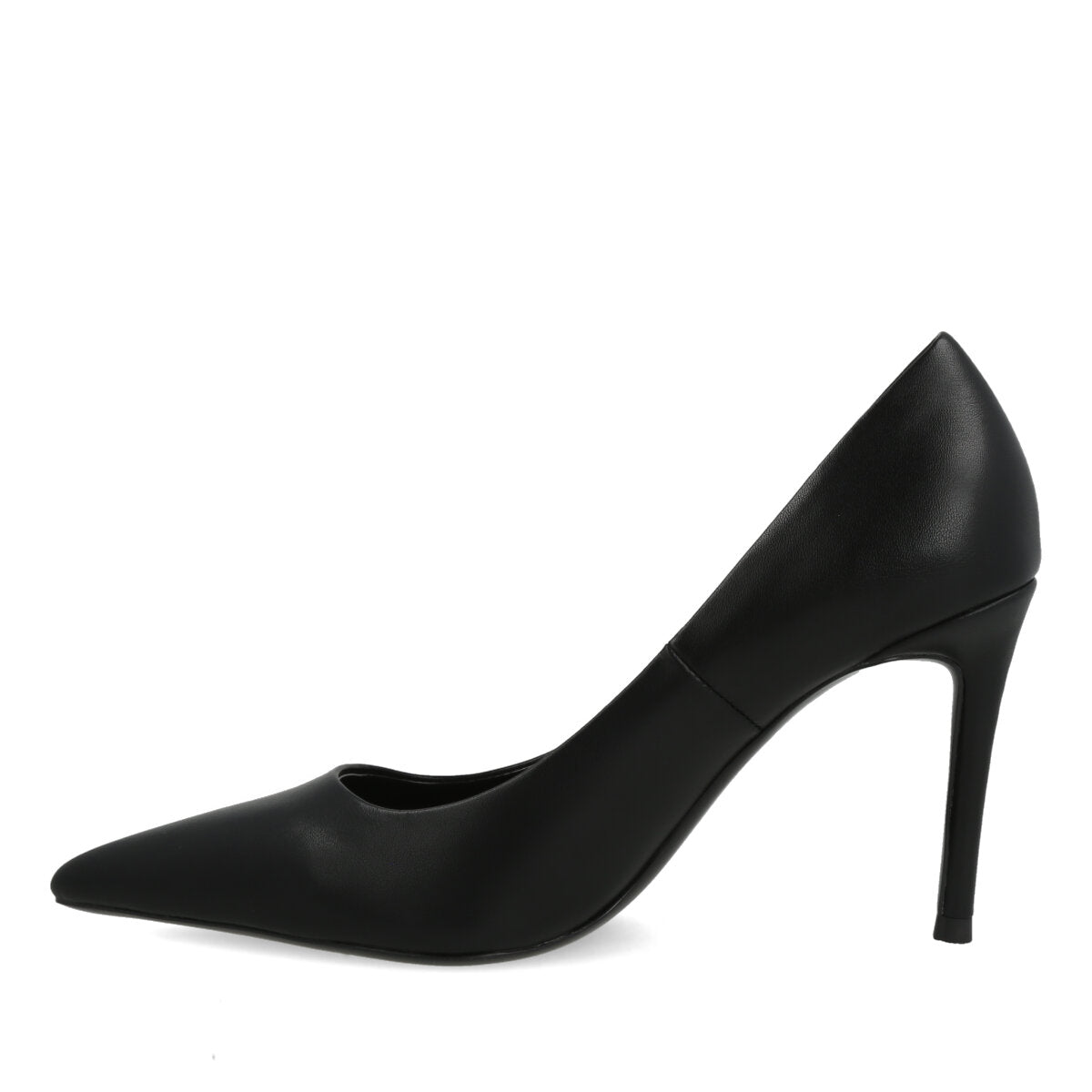 528.02.25P.BLK — DECOLTE' IN ECO LEATHER NERO