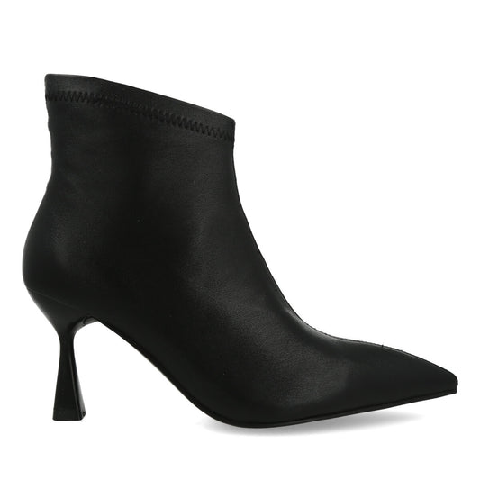 648.02.25P.BLK — TRONCHETTO IN ECO LEATHER BLACK
