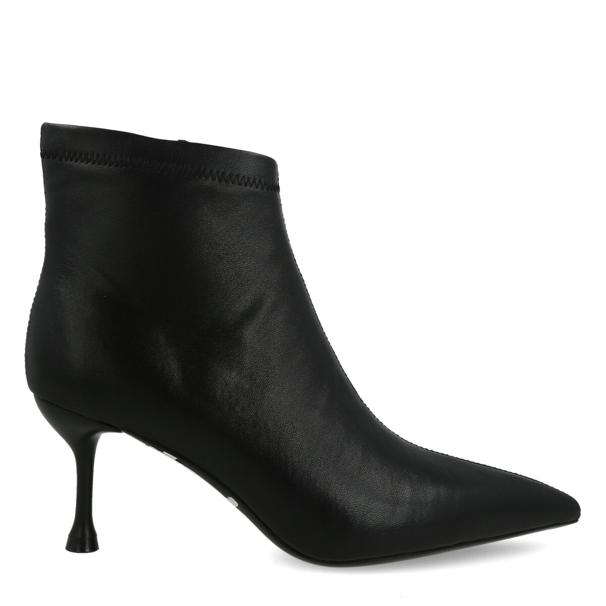 665.02.26P.BLK — TRONCHETTO IN ECO LEATHER NERO