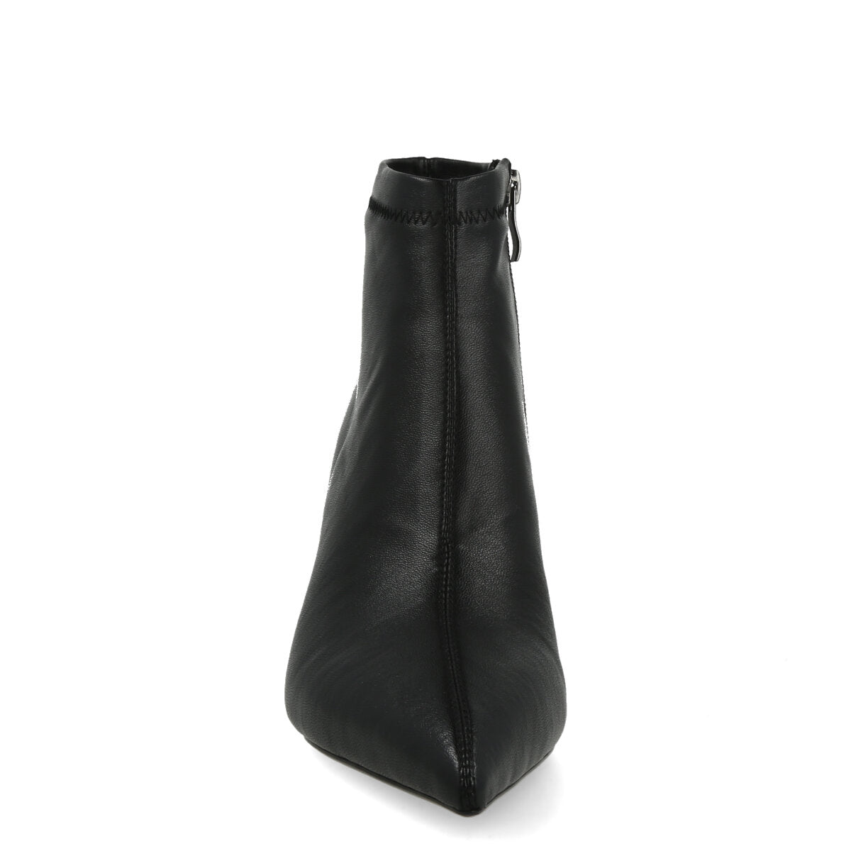 665.02.26P.BLK — TRONCHETTO IN ECO LEATHER NERO