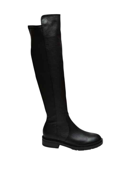 668.02.26P.BLK — STIVALE IN ECO LEATHER BLACK