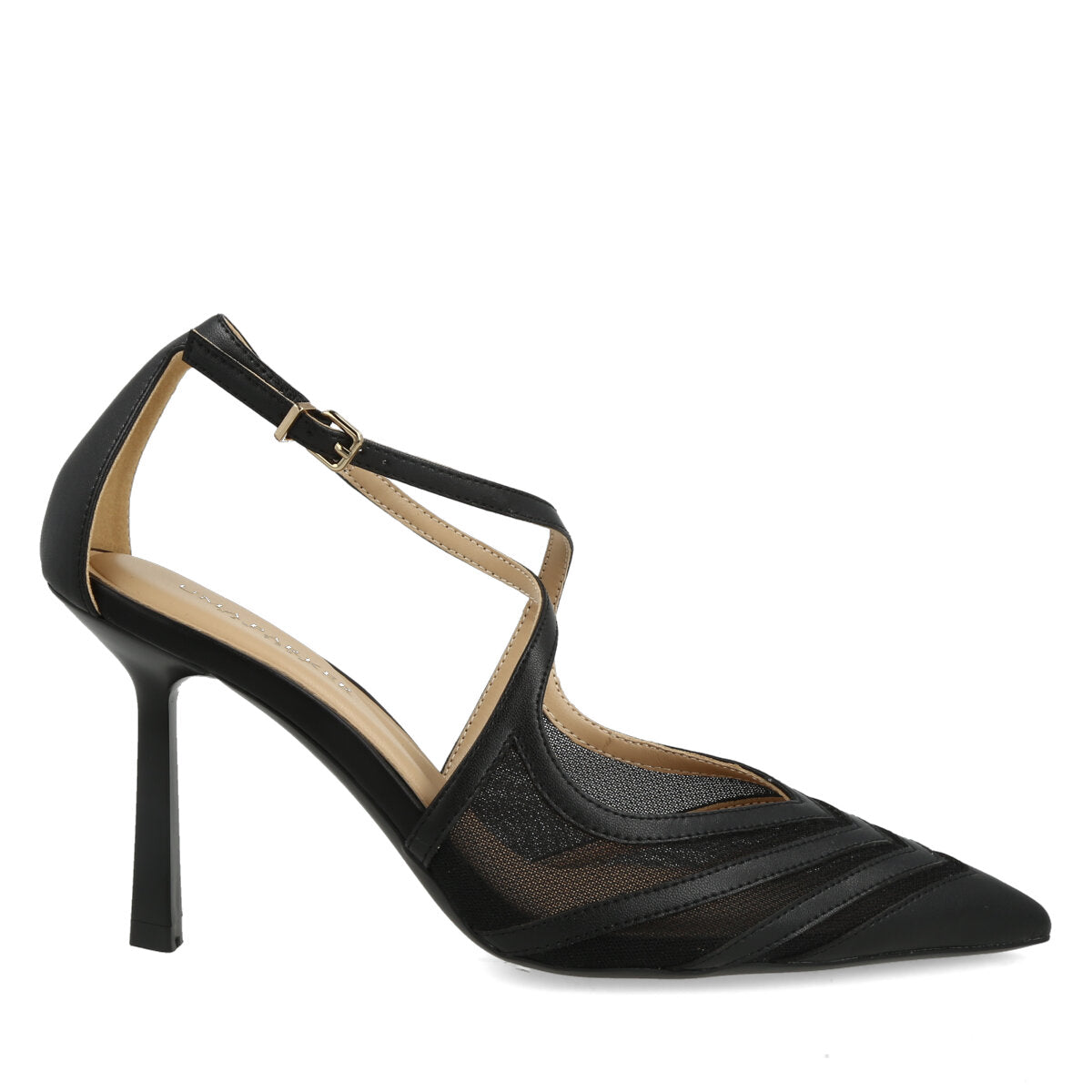 1025.01.7RT.BLK — CHANEL IN RETE NERO