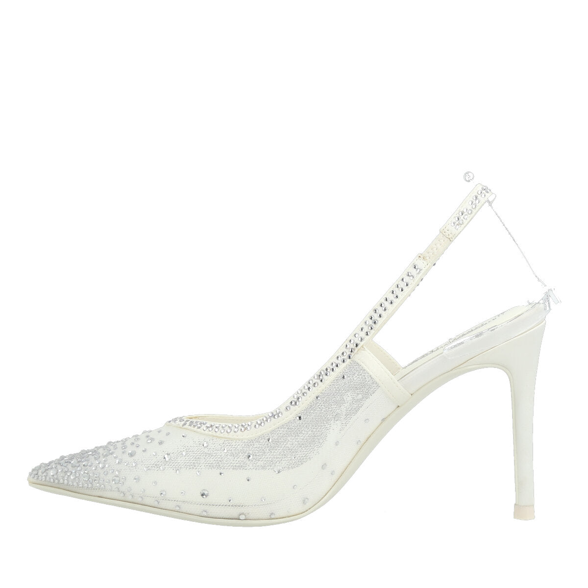 1039.01.7RTS.OW — CHANEL IN RETE/SATIN BIANCO