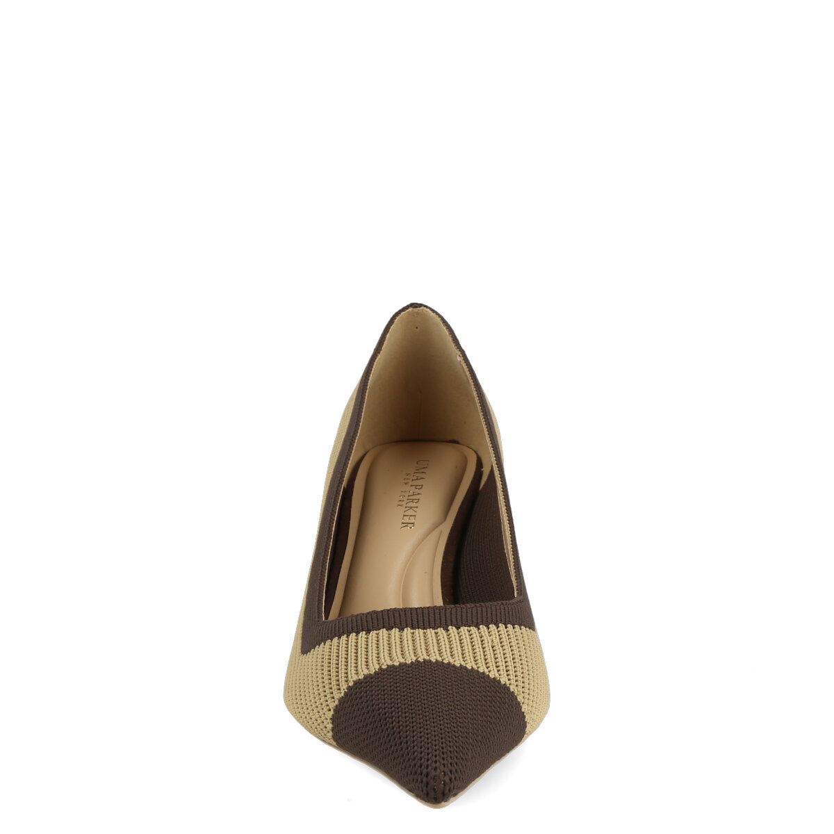 1006.01.7FK.DKBN — DECOLTE' IN FLYKNIT T. MORO/NUDE