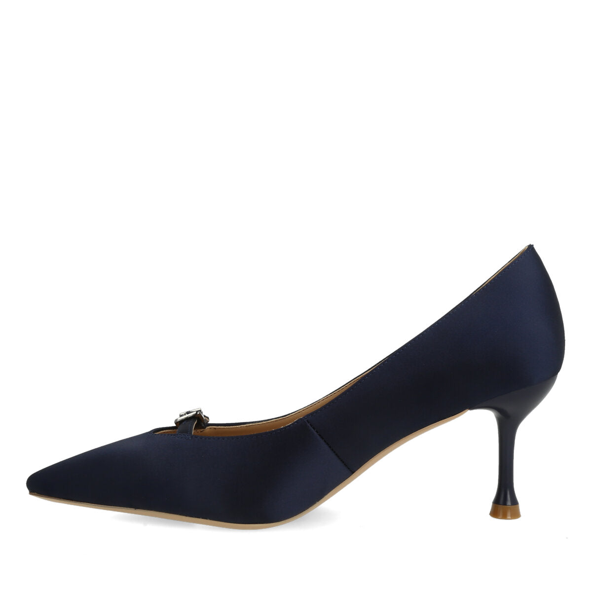 1009.01.7ST.NVY — DECOLTE' IN SATIN NAVY