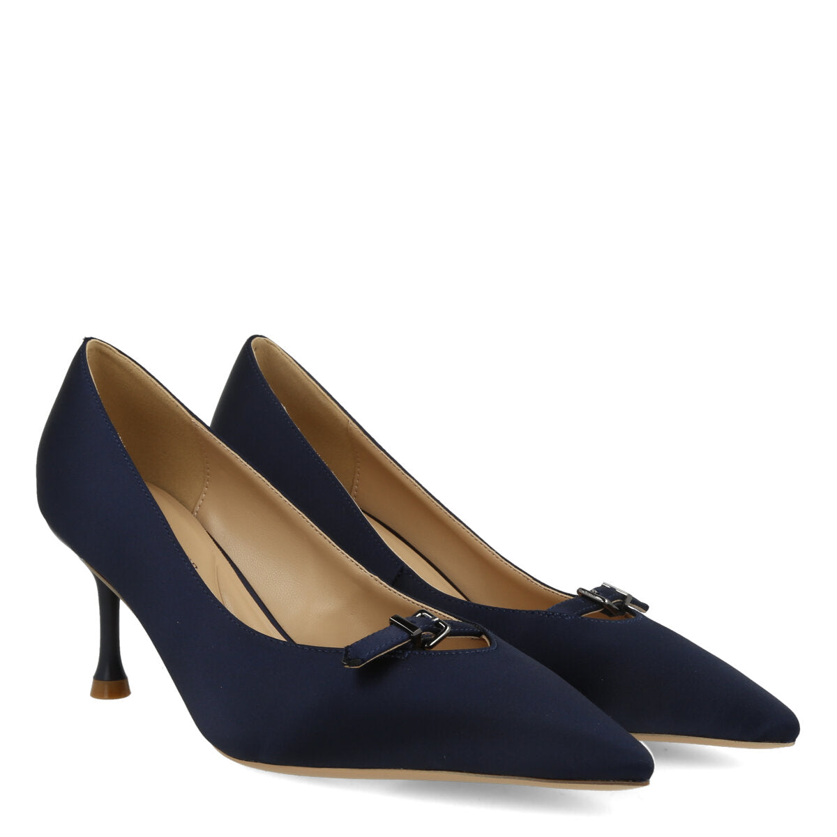 1009.01.7ST.NVY — DECOLTE' IN SATIN NAVY