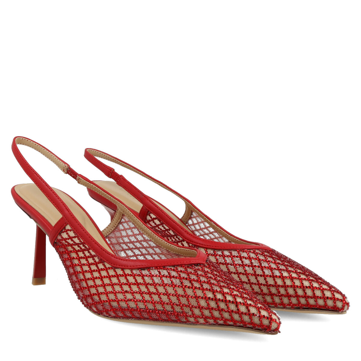 1028.01.7RT.RD — CHANEL IN RETE ROSSO
