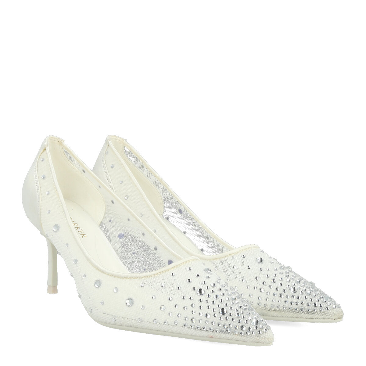 1040.01.7RTS.WHT — DECOLTE' IN RETE/SATIN BIANCO