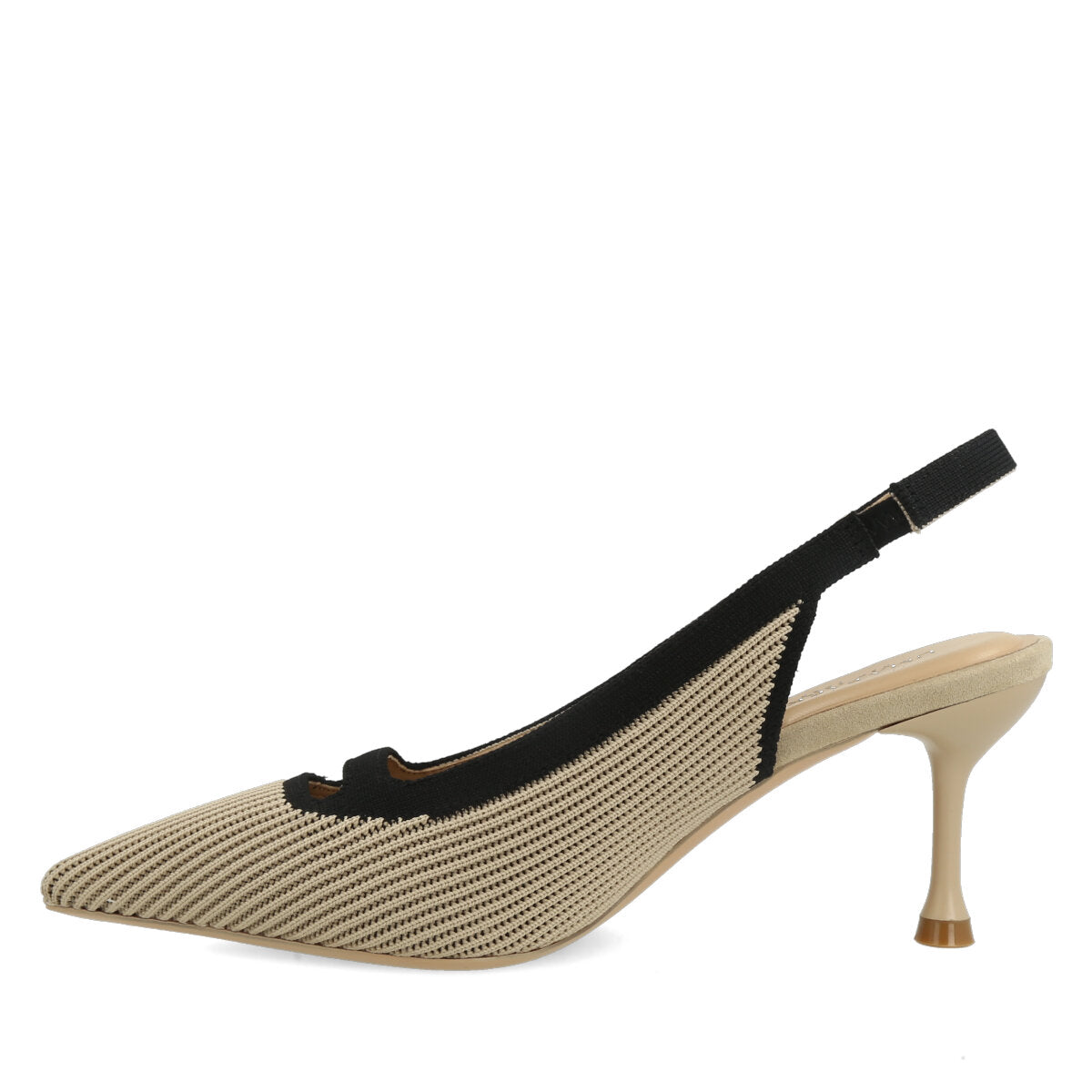 1007.01.7FK.BGBLK — CHANEL IN FLYKNIT BEIGE/NERO