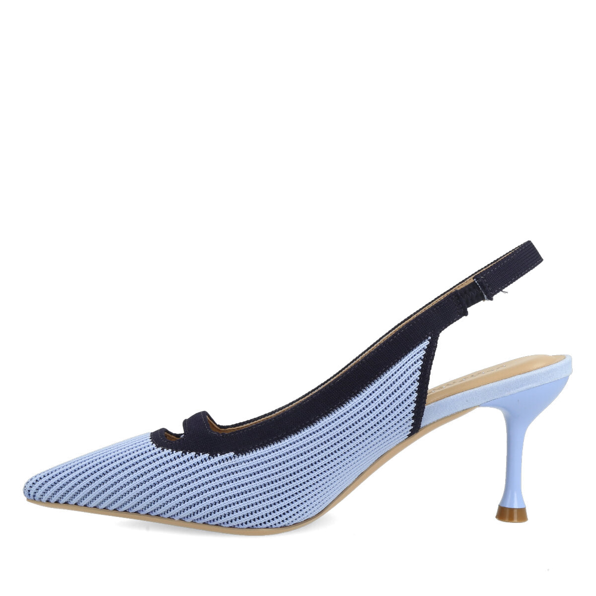 1007.01.7FK.LTBNVY — CHANEL IN FLYKNIT CELESTE/NAVY