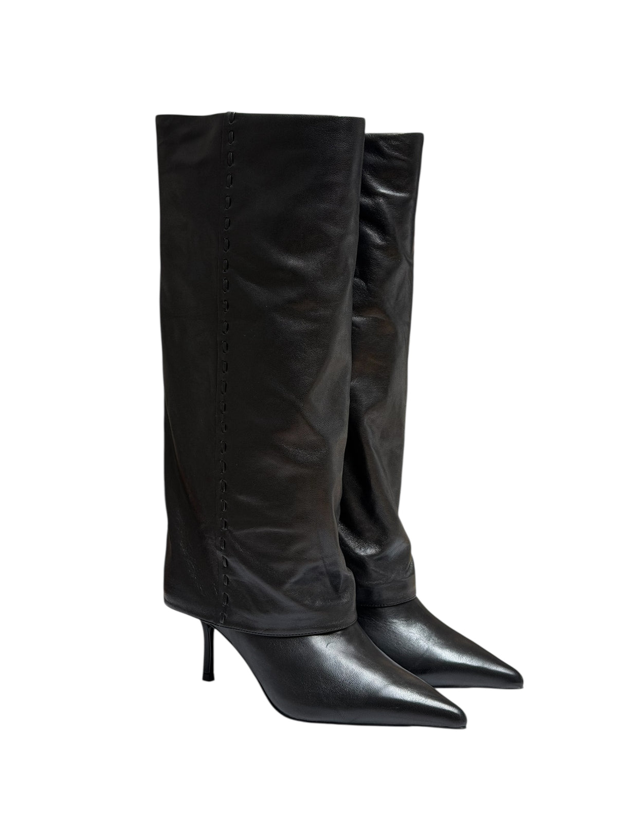 331.02.26NP.BLK — STIVALE IN NAPPA NERO