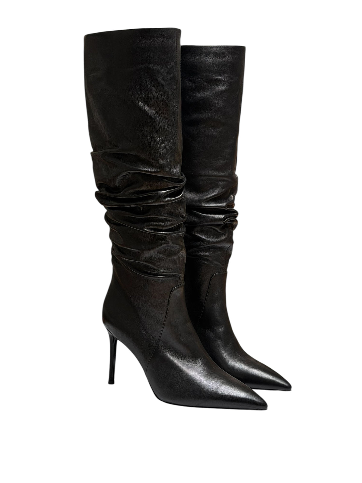 354.02.26NP.BLK — STIVALE IN NAPPA NERO