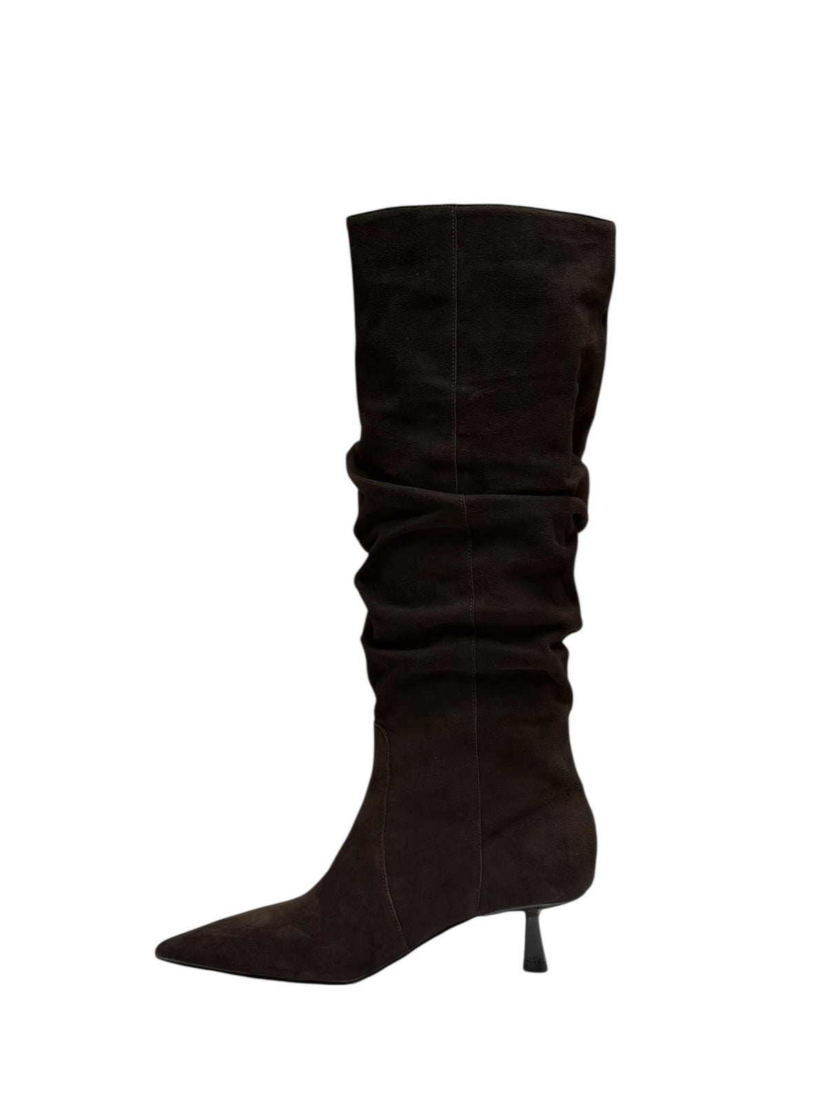 350.02.26CM.BLK — STIVALE IN CAMOSCIO NERO