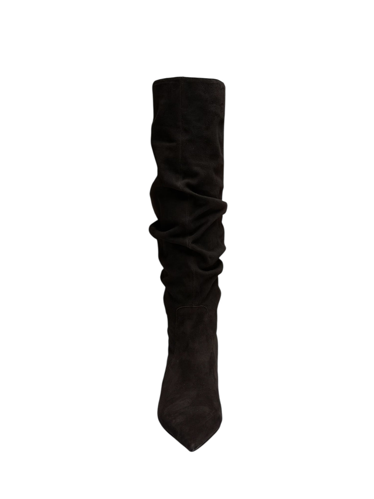 350.02.26CM.BLK — STIVALE IN CAMOSCIO NERO
