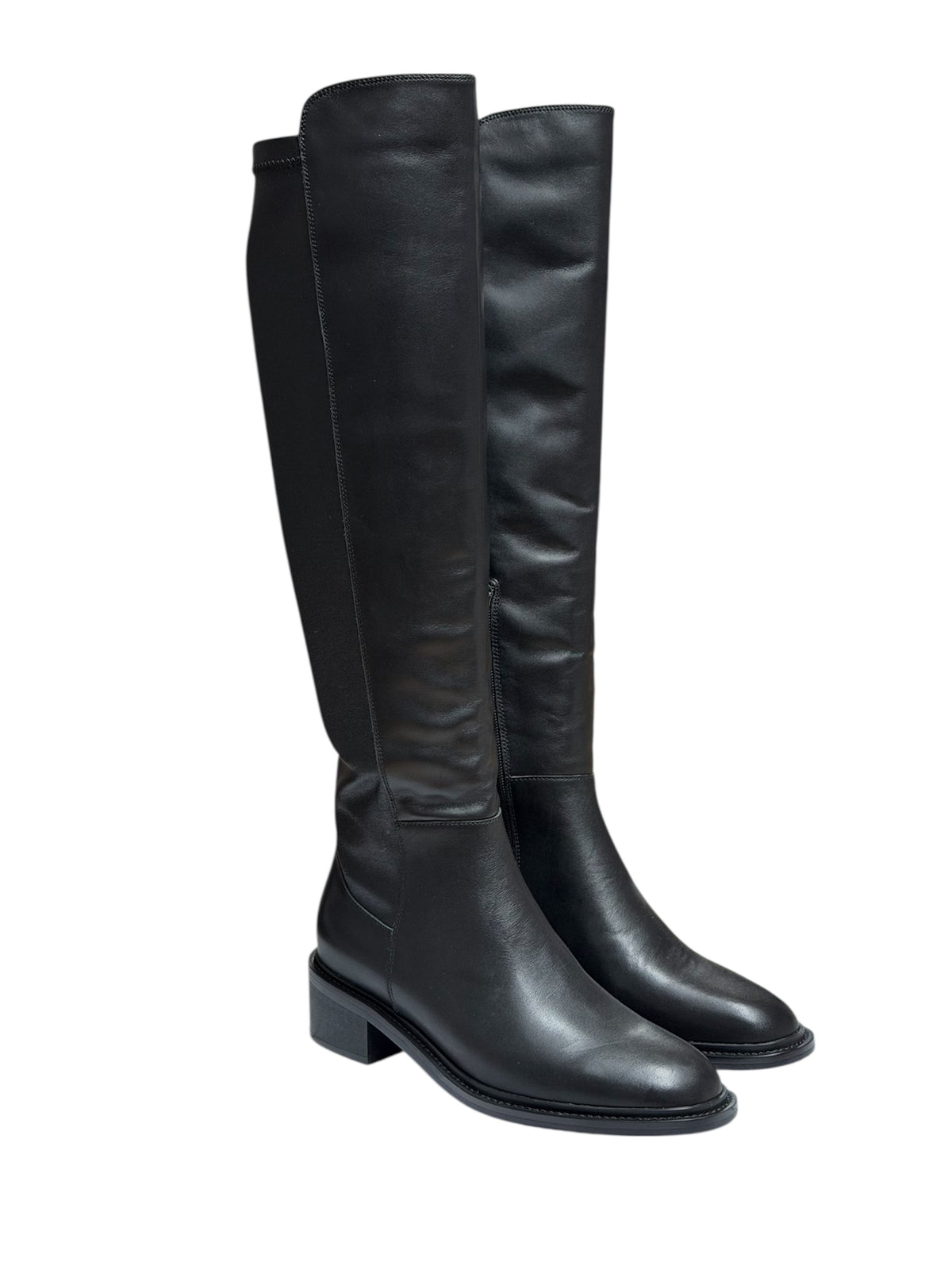 352.02.26VT.BLK — STIVALE IN VITELLO NERO