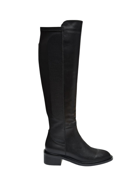 352.02.26VT.BLK — STIVALE IN VITELLO NERO